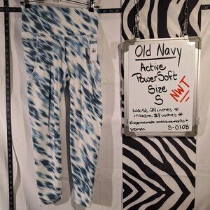 NWT Old Navy PowerSoft Leggings with Pockets